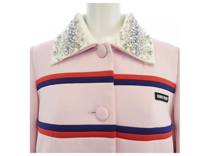 Abrigo Miu Miu Rosa - vista 5