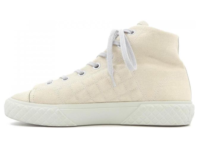 Chanel Lederschuhe Beige - Ansicht 2