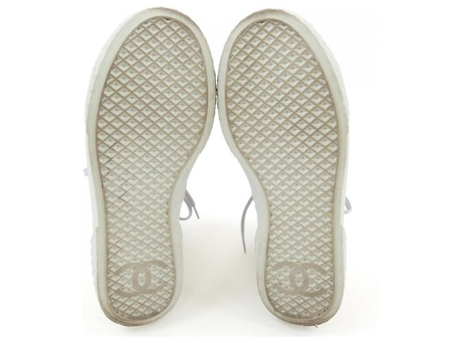 Chanel Lederschuhe Beige - Ansicht 4