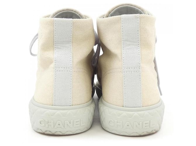 Chanel Lederschuhe Beige - Ansicht 5
