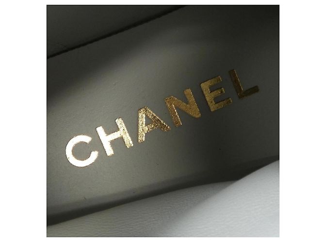 Chanel Lederschuhe Beige - Ansicht 6