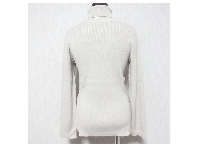 Autre Marque Jusglitty Simple Rib Knit Beige - vista 2