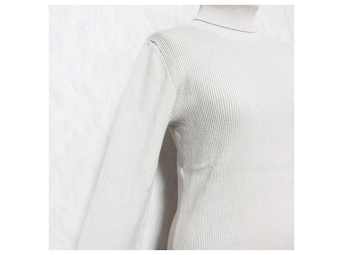 Autre Marque Jusglitty Simple Rib Knit Beige - vista 4