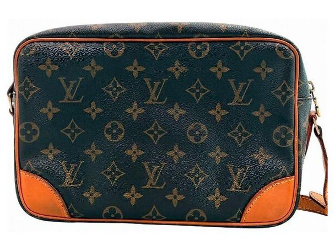 Borsa a tracolla Louis Vuitton Trocadero27 Monogram Marrone - vista 2