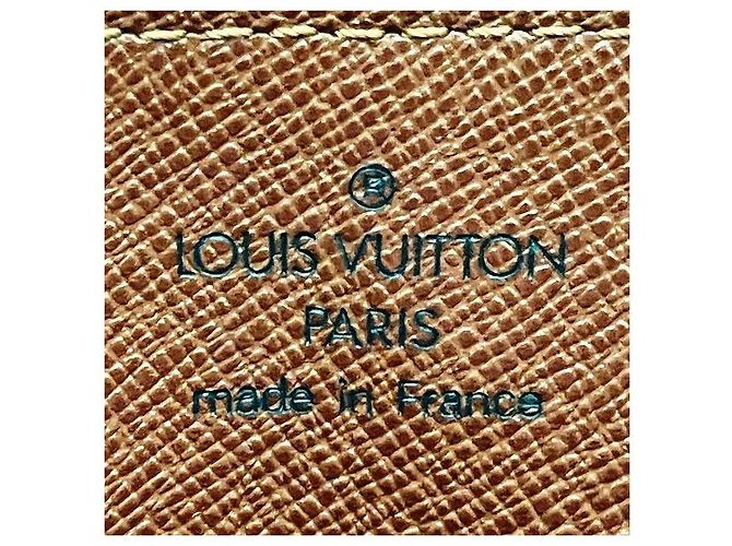 Borsa a tracolla Louis Vuitton Trocadero27 Monogram Marrone - vista 4