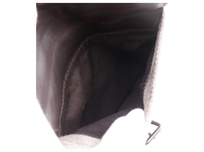 Borsa a tracolla 2way in pelo di vitello e pelle di vitello Bottega Veneta Marrone - vista 6