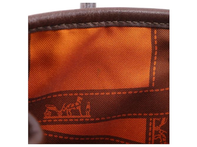 Hermès Borsa Hermes Garden TwillyTTPM Swift Marrone - vista 13