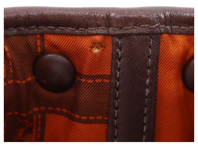 Hermès Borsa Hermes Garden TwillyTTPM Swift Marrone - vista 14
