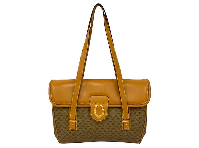 Borsa a tracolla in pelle Micro GG Gucci Marrone - vista 2