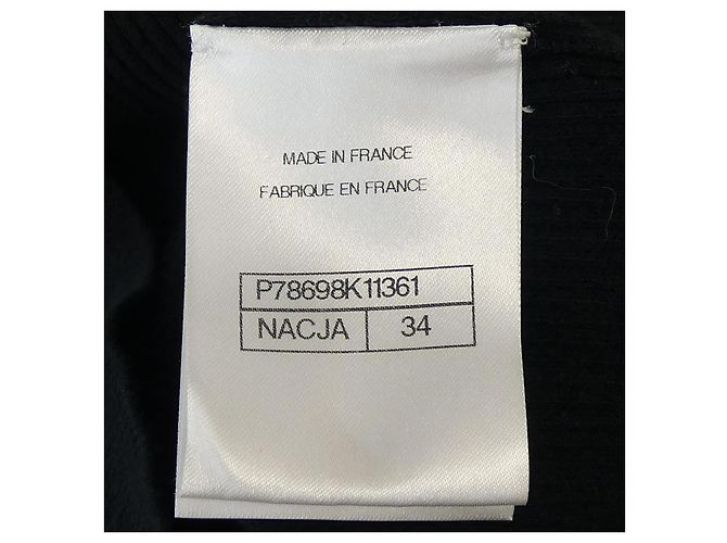 Camiseta Chanel Negro - vista 4