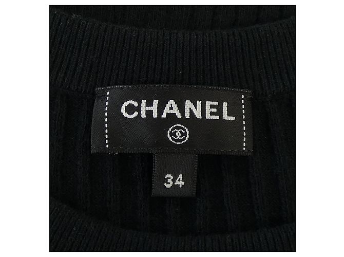 Camiseta Chanel Negro - vista 5