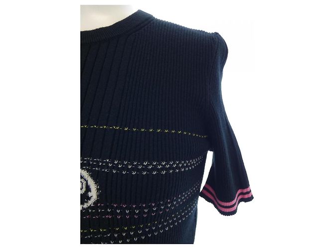 Camiseta Chanel Negro - vista 7