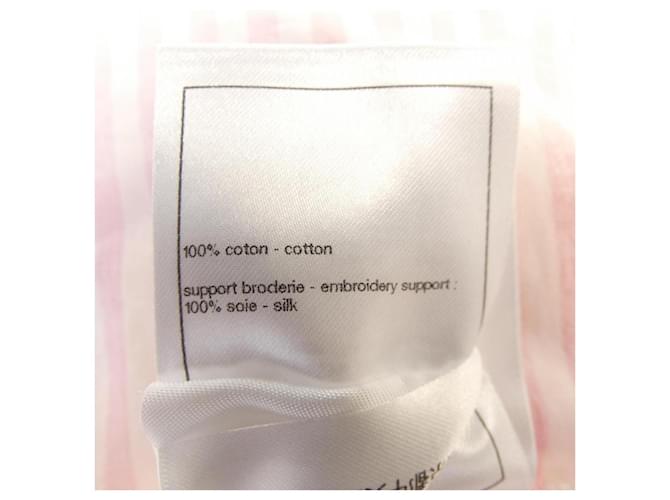 Top Chanel Rosa Blanco - vista 3