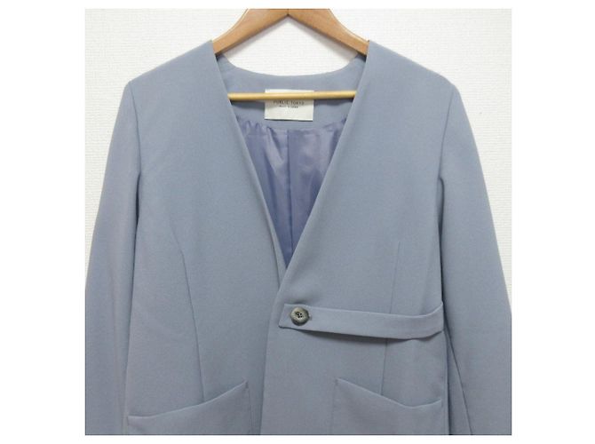 Autre Marque Chaqueta Goku No Collar de PUBLIC TOKYO Azul - vista 4