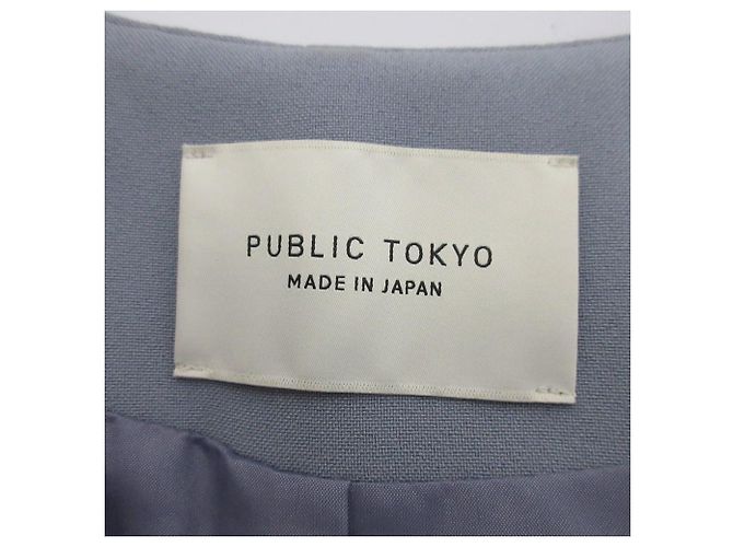 Autre Marque Chaqueta Goku No Collar de PUBLIC TOKYO Azul - vista 8