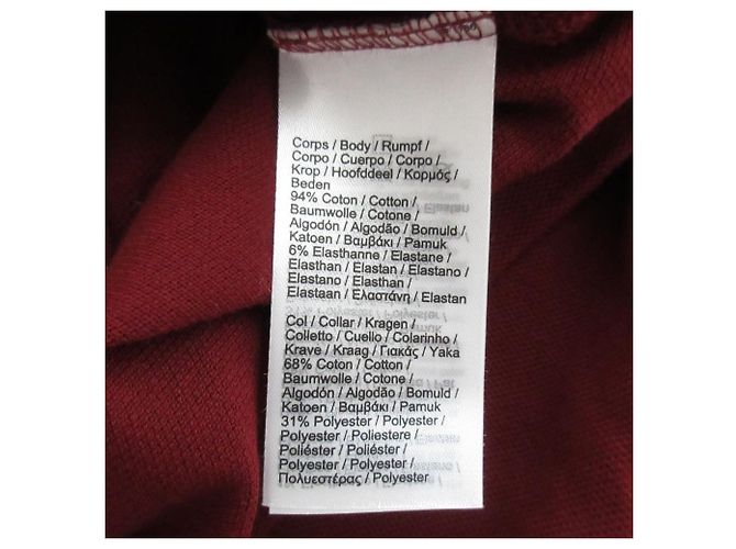 Autre Marque Lacoste Polo-Kleid Braun Bordeaux - Ansicht 11