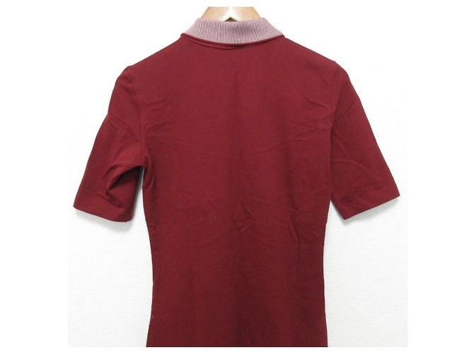 Autre Marque Lacoste Polo-Kleid Braun Bordeaux - Ansicht 4