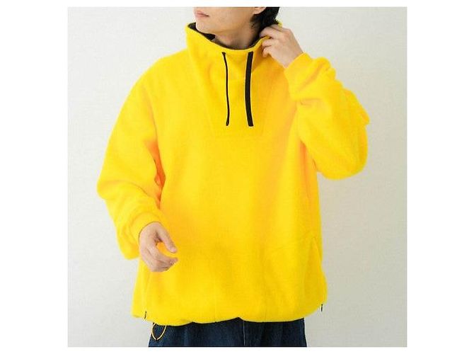Autre Marque Chaqueta de forro polar EKAL Amarillo - vista 3