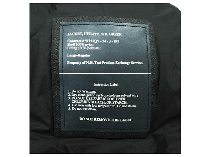 Autre Marque N.HOOLYWOOD TEST PRODUCT EXCHANGE SERVICE x WILDTHINGS Sobrecamisa reversible de nylon Negro - vista 12