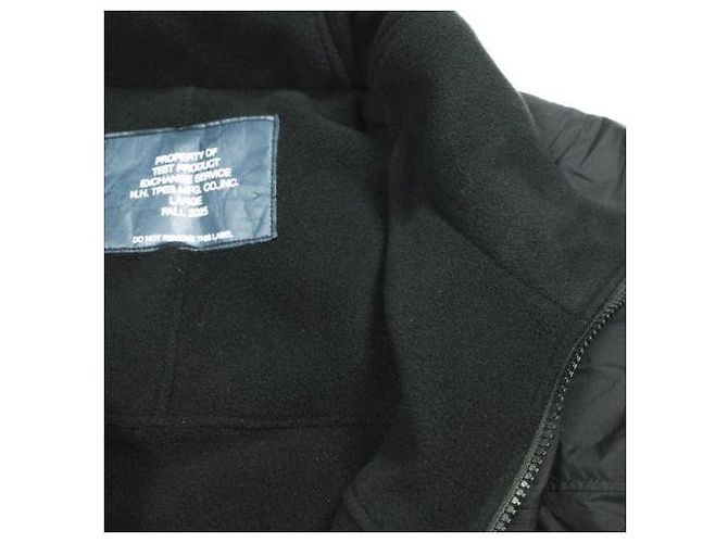 Autre Marque N.HOOLYWOOD TEST PRODUCT EXCHANGE SERVICE x WILDTHINGS Sobrecamisa reversible de nylon Negro - vista 13