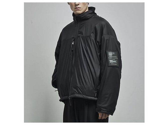 Autre Marque N.HOOLYWOOD TEST PRODUCT EXCHANGE SERVICE x WILDTHINGS Sobrecamisa reversible de nylon Negro - vista 3