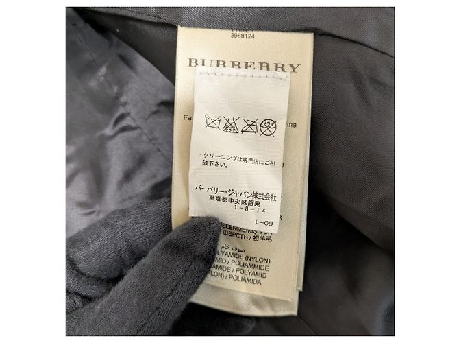 Abrigo de lana Burberry Brit Negro - vista 12
