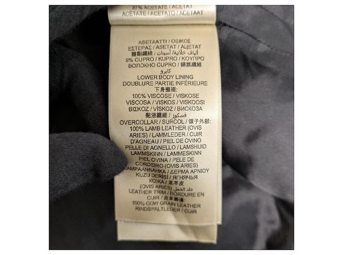 Abrigo de lana Burberry Brit Negro - vista 15