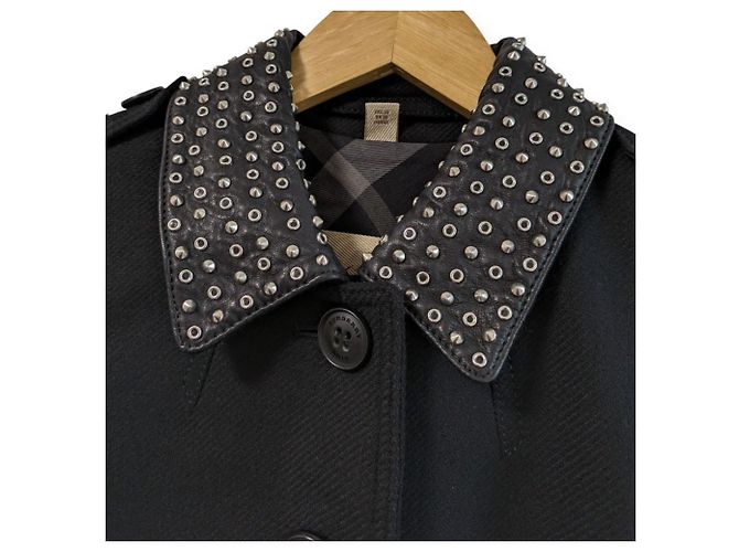 Abrigo de lana Burberry Brit Negro - vista 4