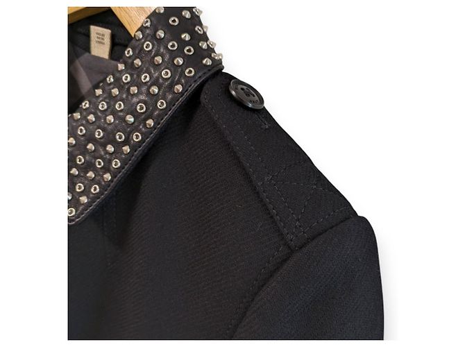 Abrigo de lana Burberry Brit Negro - vista 6