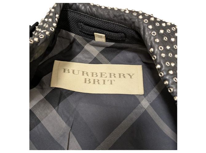 Abrigo de lana Burberry Brit Negro - vista 9