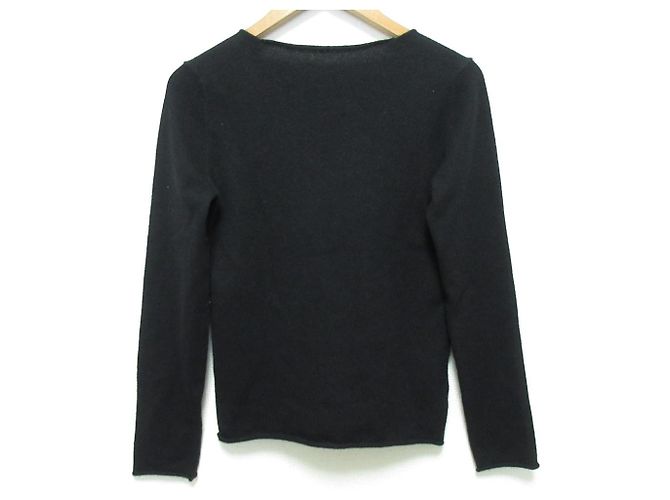 Autre Marque Lucien Pellat-Finet Kaschmir-Strickware Schwarz - Ansicht 2
