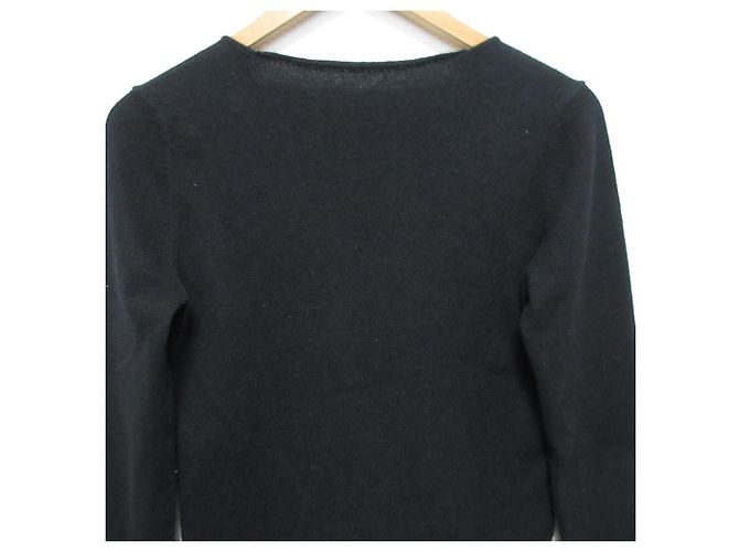 Autre Marque Lucien Pellat-Finet Kaschmir-Strickware Schwarz - Ansicht 4