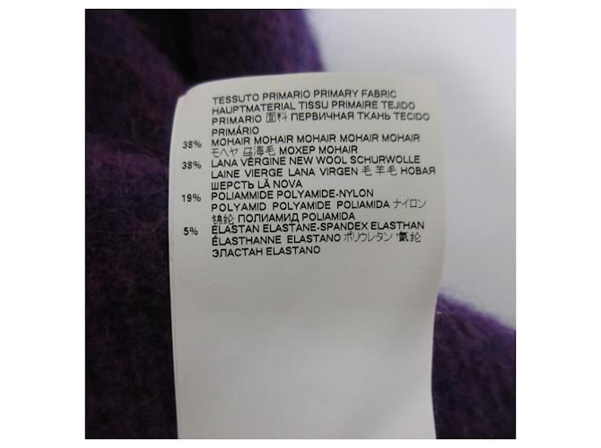 Autre Marque Suéter de cuello alto de mohair Dsquared2 Púrpura - vista 10