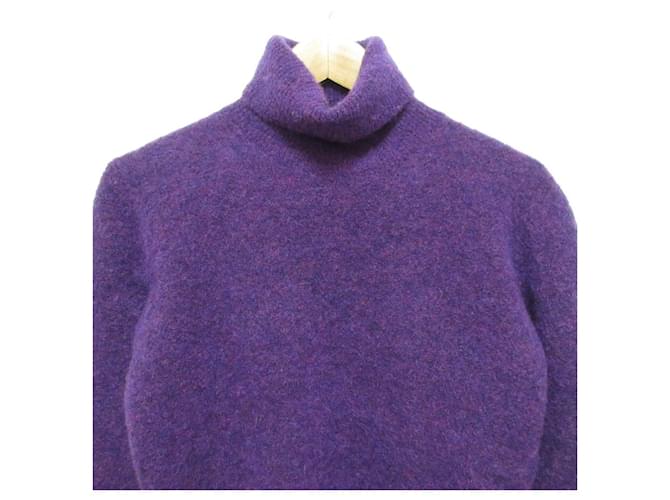 Autre Marque Suéter de cuello alto de mohair Dsquared2 Púrpura - vista 3