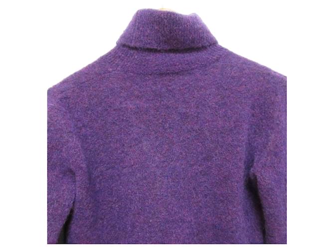Autre Marque Suéter de cuello alto de mohair Dsquared2 Púrpura - vista 4