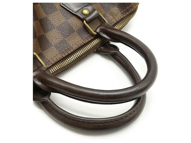 Borsa 2way Louis Vuitton Speedy Bandouliere Damier Marrone - vista 4