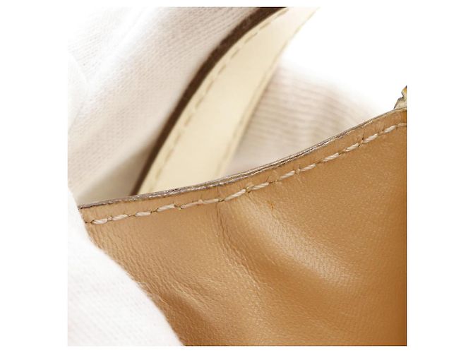 Céline Borsa a 2 vie in pelle di vitello Celine Bianco - vista 12