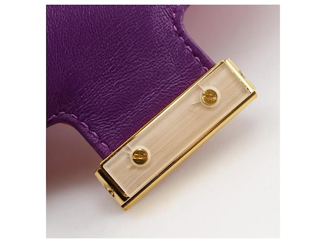 Hermès Borsa a tracolla in seta Hermes ConstanceMini18 Rosa Gold hardware - vista 17