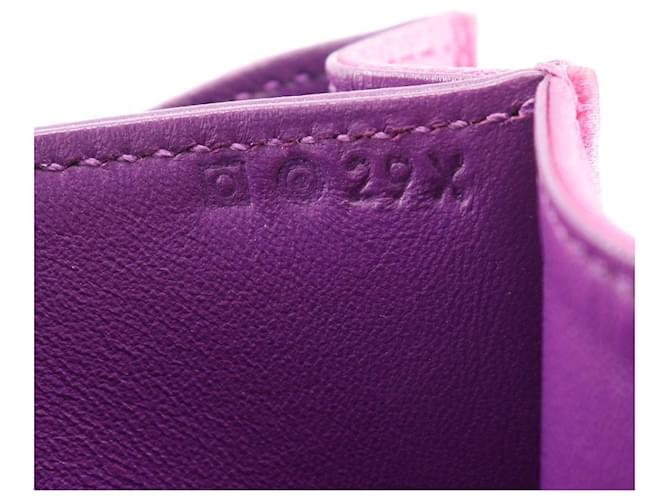 Hermès Borsa a tracolla in seta Hermes ConstanceMini18 Rosa Gold hardware - vista 18