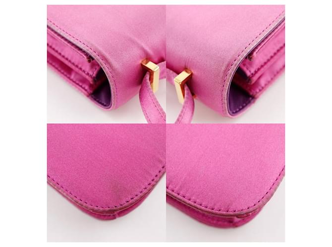 Hermès Borsa a tracolla in seta Hermes ConstanceMini18 Rosa Gold hardware - vista 7