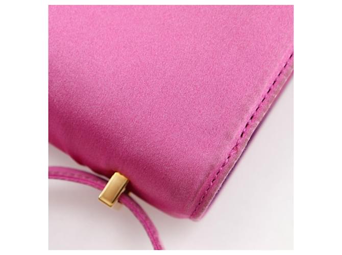 Hermès Borsa a tracolla in seta Hermes ConstanceMini18 Rosa Gold hardware - vista 9