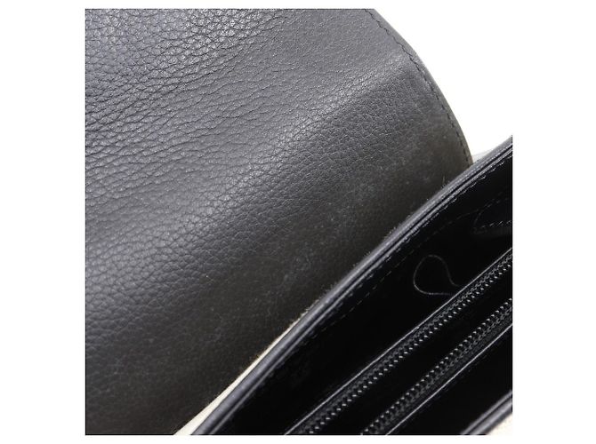 Autre Marque Borsa Tote 2way in tela e vitello MORABITO Nero Grigio - vista 10
