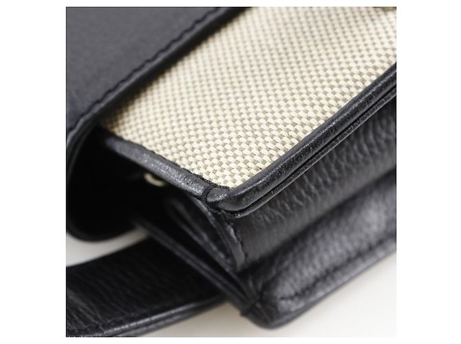 Autre Marque Borsa Tote 2way in tela e vitello MORABITO Nero Grigio - vista 11
