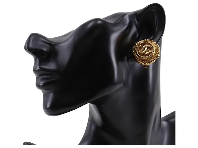 Orecchini Chanel Coco Mark D'oro - vista 2