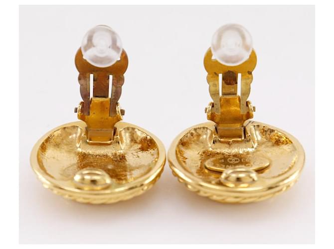 Orecchini Chanel Coco Mark D'oro - vista 4