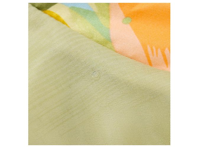 Prenda de exterior de seda acolchada Salvatore Ferragamo Amarillo - vista 9