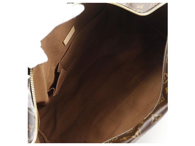 Borsa Boston Louis Vuitton Sporty Beaubourg Monogram Marrone - vista 7