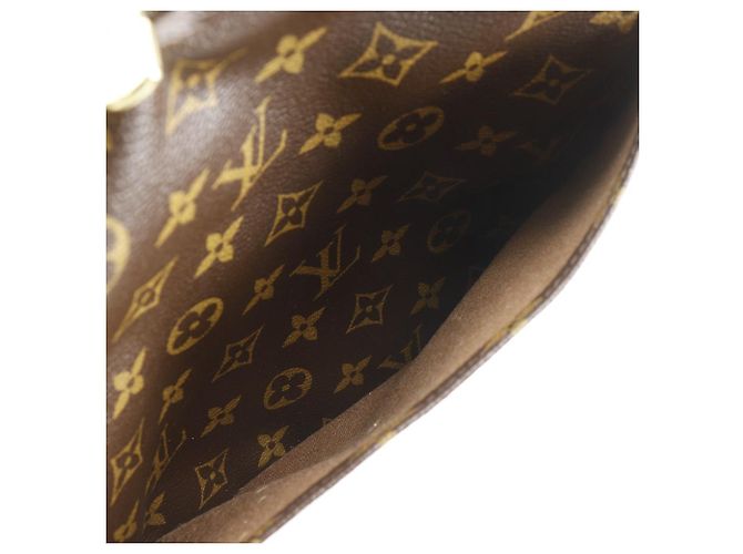Borsa Boston Louis Vuitton Sporty Beaubourg Monogram Marrone - vista 9