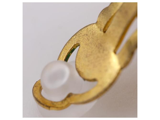 Orecchini Chanel Coco Mark Matelasse D'oro - vista 13