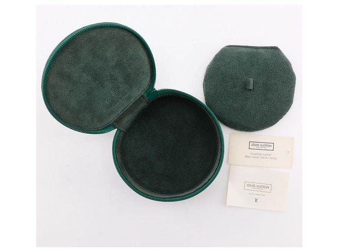 Louis Vuitton Ecrin Bijoux 12 en piel Epi Verde - vista 10